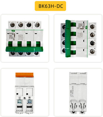 Interruttore rotto LG del micro di CC di serie di BK63H-DC/elettricità 1p/2p/3p/4p di LS