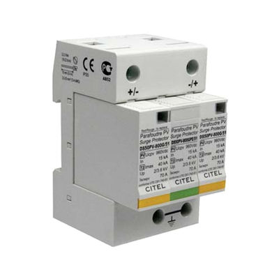 Cơ chế khử nhiệt tích hợp Bảo vệ chống sét DC DS50PV-XXG-51