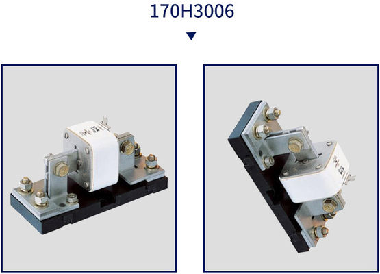 ชุดฟิวส์มาตรฐานยุโรป 170H3006 ตรงตาม DIN 43653 สูงสุด 1400V
