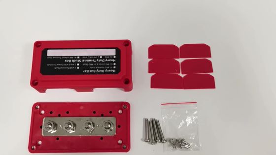 Red Shell خط صرف الحافلات مربع M8 300A كبير الحالي 48V RV المحول