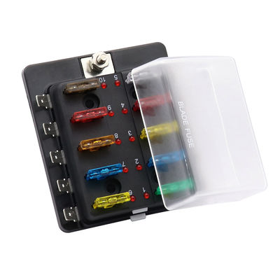 Mobil Mid Number Fuse Seat Car Yacht Modified Ribbon LED Indicator