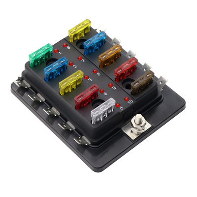 Mobil Mid Number Fuse Seat Car Yacht Modified Ribbon LED Indicator
