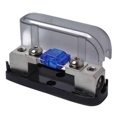 RV All The Way Mini Fuse Holder 4GA في 4GA OUT 60A من سبائك الزنك