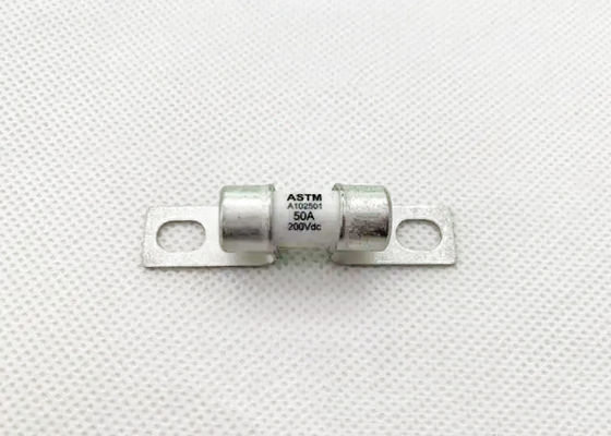 90V 125 Amp Automotive Fuse Ceramic Material Stud Mount Untuk EV
