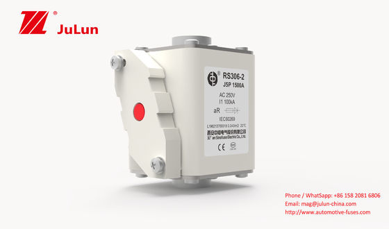 فتيل محرك كهربائي من نوع الرقاقة RS306-02-J5P 1000A 250VDC وظيفة إعادة الضبط التلقائي
