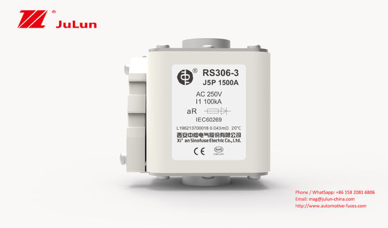 الصمامات الكهربائية ذات رقاقة الضغط العالي RS306-3-J5P 1500A 250VAC