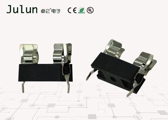 Serie en línea del bloque del fusible del PTF del soporte del PWB del tenedor del fusible de PA66 250v ignífuga