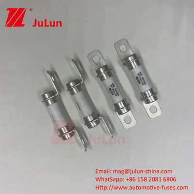 tubo ceramico 20A30A40A fusibile per veicoli elettrici 500VDC bullone M6 bullone