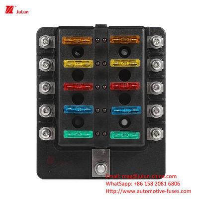 Hộp an toàn xe hơi 10 chiều được sử dụng để tự động thiết lập lại bộ ngắt mạch tàu điện bằng cách giữ các bu lông / bu lông với C