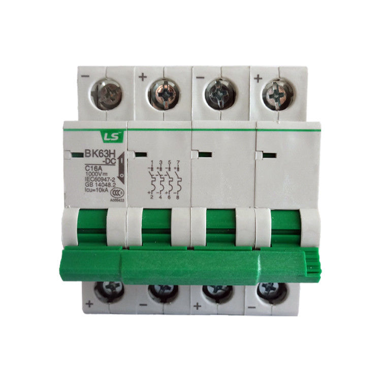 Interruttore rotto LG del micro di CC di serie di BK63H-DC/elettricità 1p/2p/3p/4p di LS