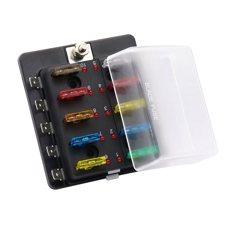 Mobil Mid Number Fuse Seat Car Yacht Modified Ribbon LED Indicator