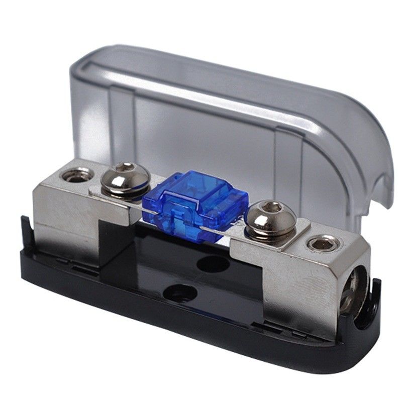RV All The Way Mini Fuse Holder 4GA في 4GA OUT 60A من سبائك الزنك