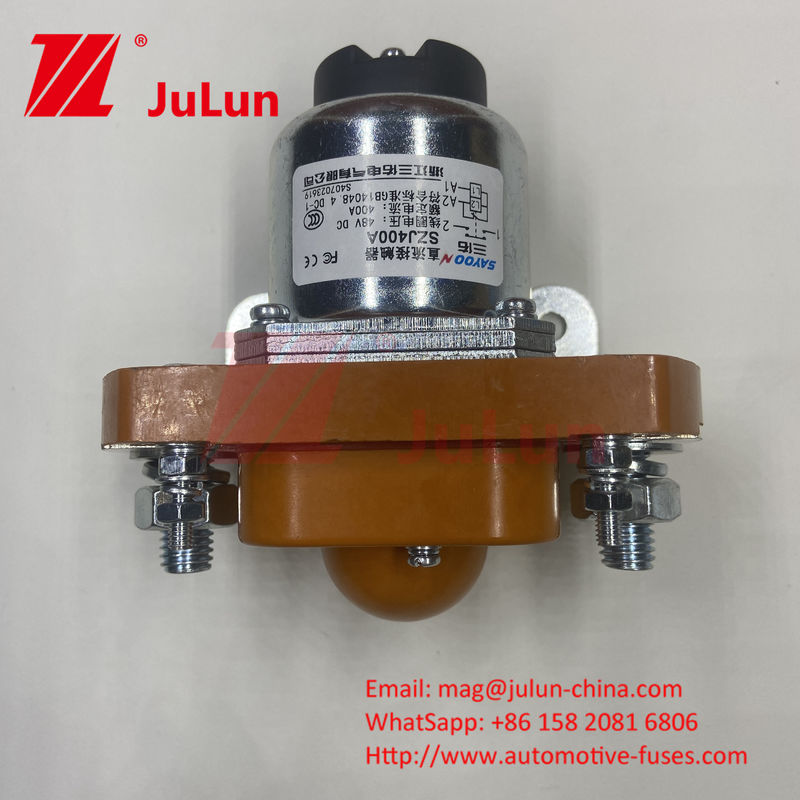 Sumber Daya DC Kontaktor MZJ Series Forklift Electric Tricycle Telecom