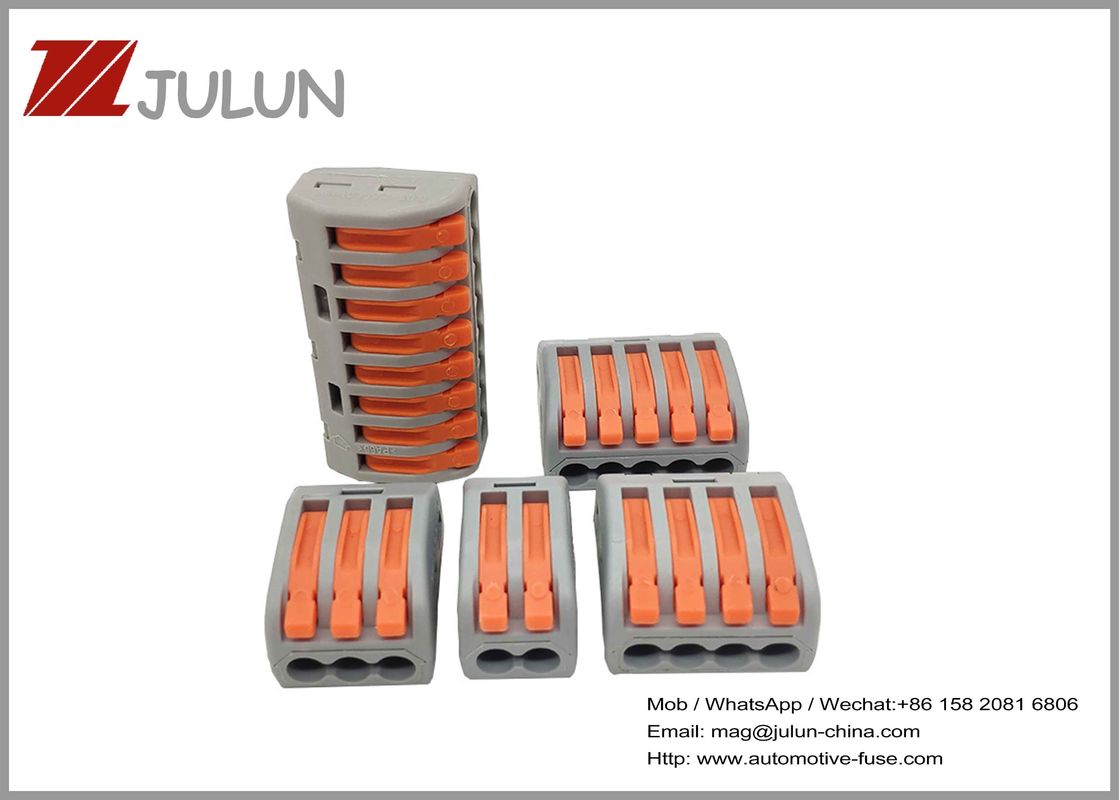 Mô-đun 3,5 mm Khoảng cách 300V 10A Kết nối nhanh Thiết bị đầu cuối có thể cắm được