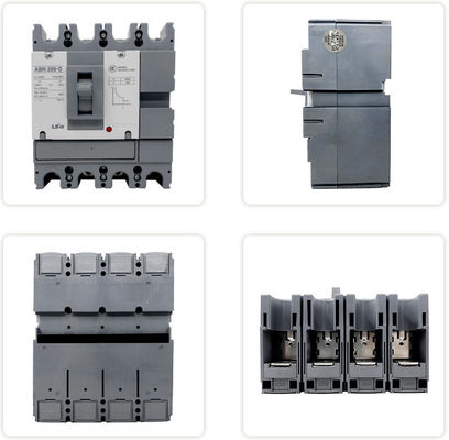 ABN Series Plastic Shell DC Circuit Breaker DC100V 250A 20KA untuk Fotovoltaik