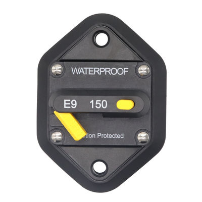 Disjoncteur remis à zéro manuel IP67 12-48V de la protection 30-150A de batterie de la voiture rv
