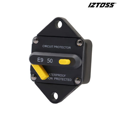 Disjoncteur remis à zéro manuel IP67 12-48V de la protection 30-150A de batterie de la voiture rv