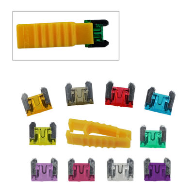 Larghezza di assicurazione 1cm degli insiemi di Mini Micro Fuse Zinc Tablet 100 delle scatole di plastica