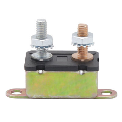รถบรรทุกดัดแปลงรถบรรทุก Bolt Type Circuit Breaker 12V Wire Beam Protector 5-50A