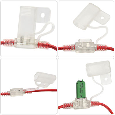 Sửa đổi Hướng dẫn sử dụng Du thuyền RV Đặt lại Cầu chì Ghế trong suốt 1 Bộ 5 30A