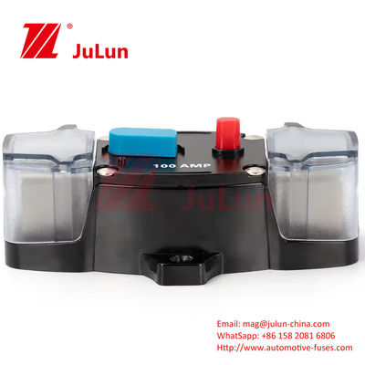 Modified Automatic Recovery Car Audio Safety Belt 30A~150A Fuse Seat Self-Recovery Circuit Breaker