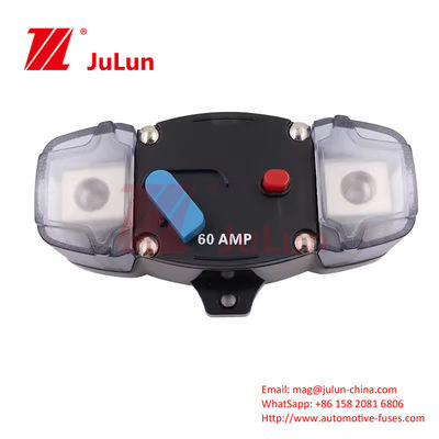 Manual Reset With Push-Button Disconnect Switch 300A 48V Flame Retardant Waterproof RV Yacht Circuit Breaker Overheat An
