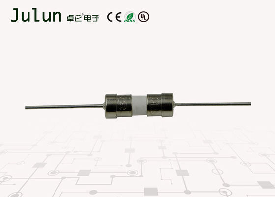 3,6x10mm Mikro Keramik Sekering 250V Axial Lead Fuse Kemampuan Breaking Cepat