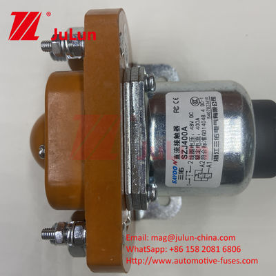 Dc Contactor Sealed Relay Coil Điện áp định số: DC12 ~ 80V 24V 36V 48V 72V