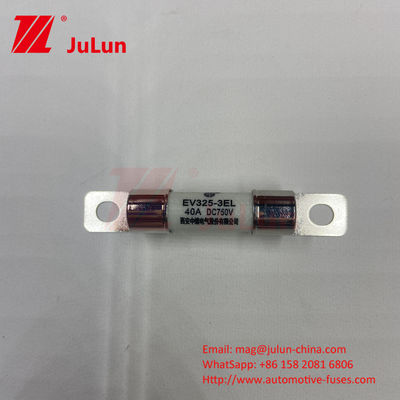 การป้องกัน EV รถไฟฟ้า Fuse การแปลงพลังงาน 15A 30A 25A 750VDC 10x38 EV FUSE