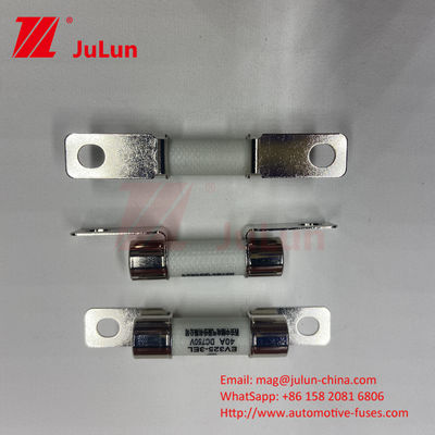 การป้องกัน EV รถไฟฟ้า Fuse การแปลงพลังงาน 15A 30A 25A 750VDC 10x38 EV FUSE