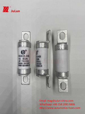 750VDC Ceramic Automotive Fuses RS308 HB 4G High Temperature 10A 20A 25A 30A 40A 50A 63A 80A 100A 750VDC FUSE