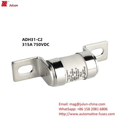ADH31-C2 750VDC 10KV 50A-400A Rated Current High Voltage Fuse For Electrical Equipment