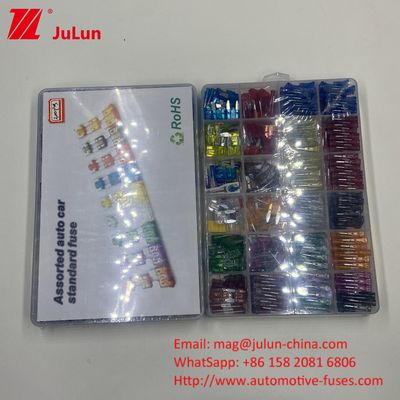 Vehicles Buses Boxed Grade Automotive Blade Fuses 0337 0237 0899 0999 0299 32V Maintain Stability