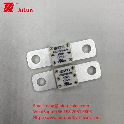 Ceramic And Metal Bolt M8 Battery Fuse In Car 250A 125VDC