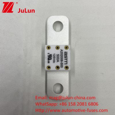 Ceramic 250A 125VDC EV Battey Fuse For Heavy Duty Applications