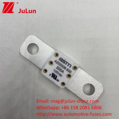 EV Ceramic Car Battery Fuse 500A 125VDC ASTM Automotive