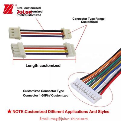Long Lasting Performance UL / CSA Automotive Complete Wiring Harness With Customized Cable Color And Length