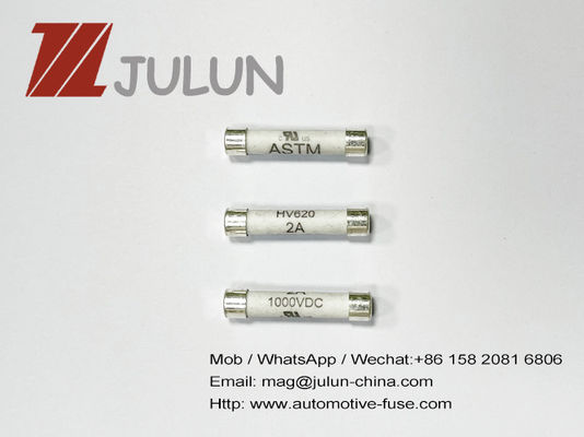 6x30mm 1000VDC / AC صمامات أنبوب سيراميك سريعة المفعول لأجهزة القياس الرقمية