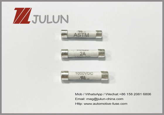 6x30mm 1000VDC / AC صمامات أنبوب سيراميك سريعة المفعول لأجهزة القياس الرقمية