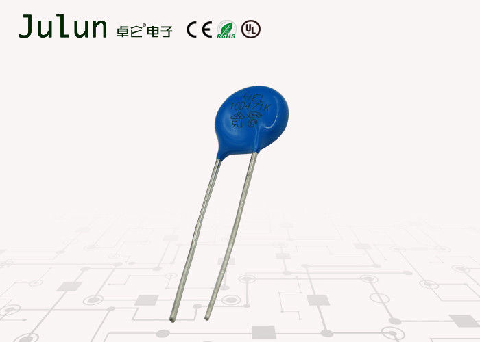 Tegangan Tinggi Zinc Oxide Varistor Mov Komponen Elektronik Seri 10D
