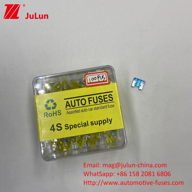 Auto Blade Fuses for Automotive Electronics 80A 32V 58V 72V Voltage Rating
